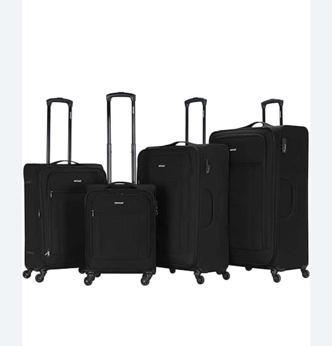 Nour Shopping Travel Bag Set, 4 Pieces, Fabric
