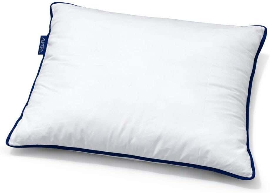 The almeramattresses 50×70 Cm Mesh Pillow, Weighing 1500 Grams, Features A Breathable Mesh Material. 70×50 Cm - White