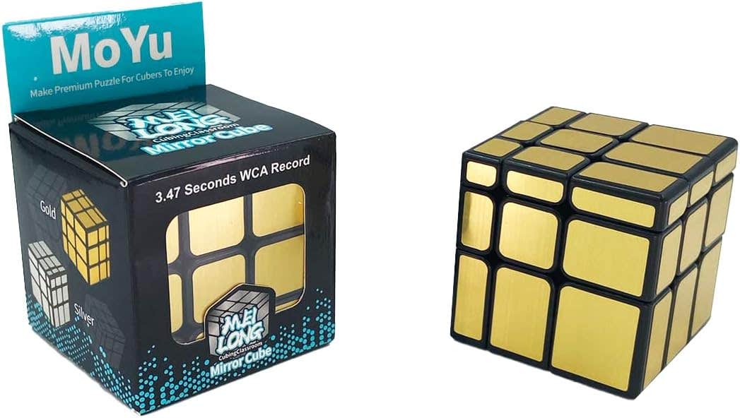 Moyu Professional Design Mirror Blocks - Gold