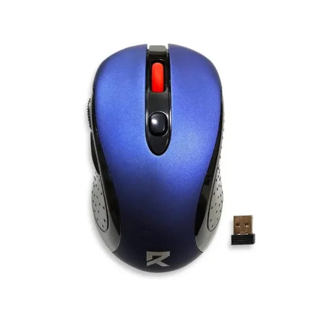 Redragon BM-2638 Wireless Mouse, DPI 2400 - Blue