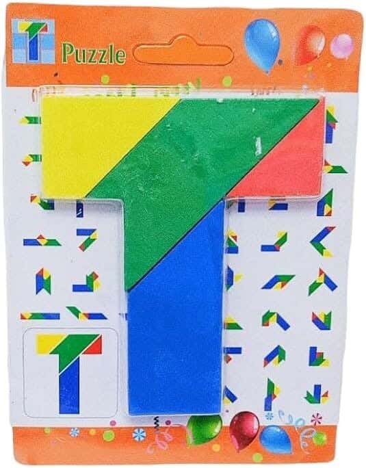 Alsafwa W26-115 T-Shape High Q Puzzle - Multicolor