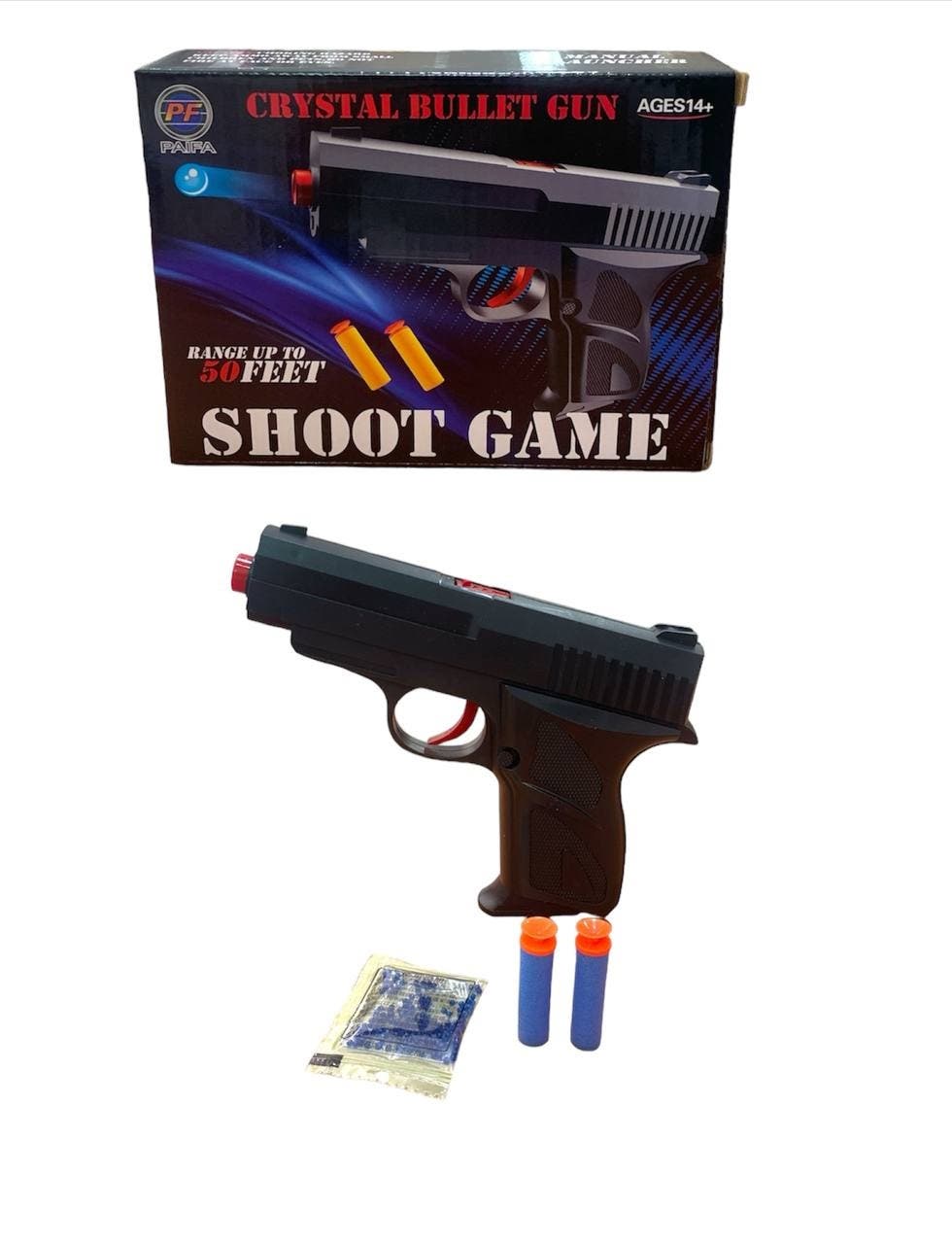 Alsafwa T-292 Foam Gun Toy for Boys - Black
