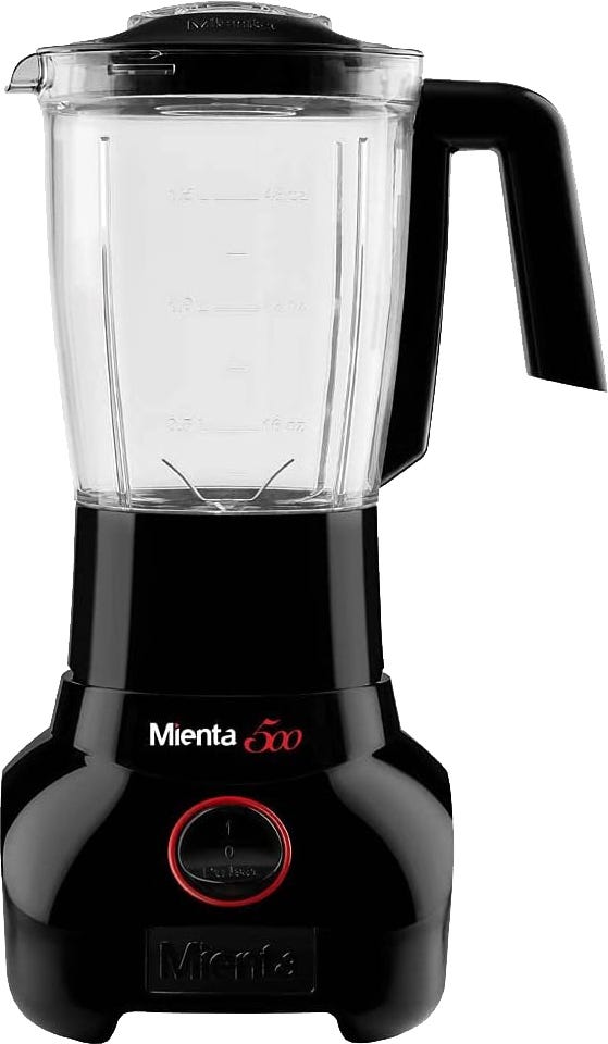 Mienta Bl1251B Electric Blender, 500 Watt, 1.5 Liter - Black