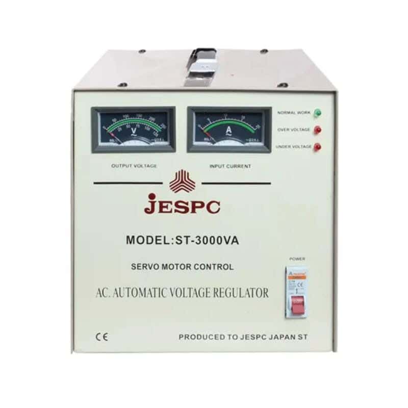 Jespec Automatic Ac Voltage Regulator, 29X22X24Cm - White