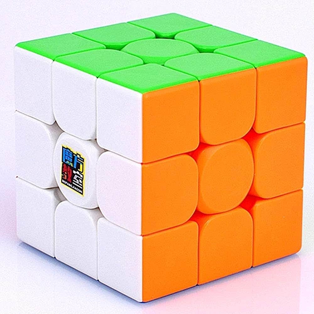 Liangcuber Magnetic Design Plastic Speed Cube 3x3 - Multicolor