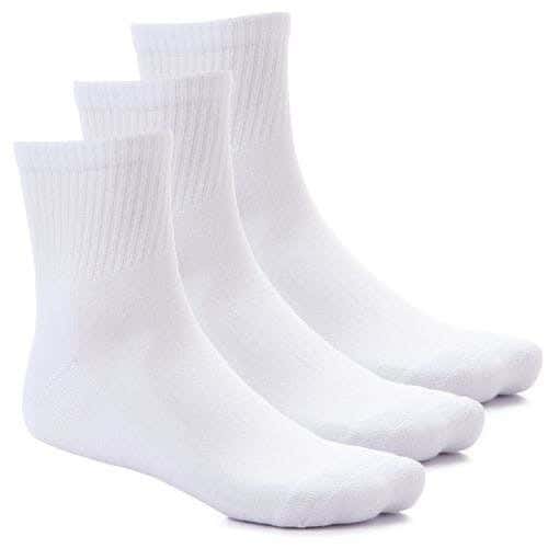 Men's 3-Piece Sock Set, One Size, Cotton - Multicolor