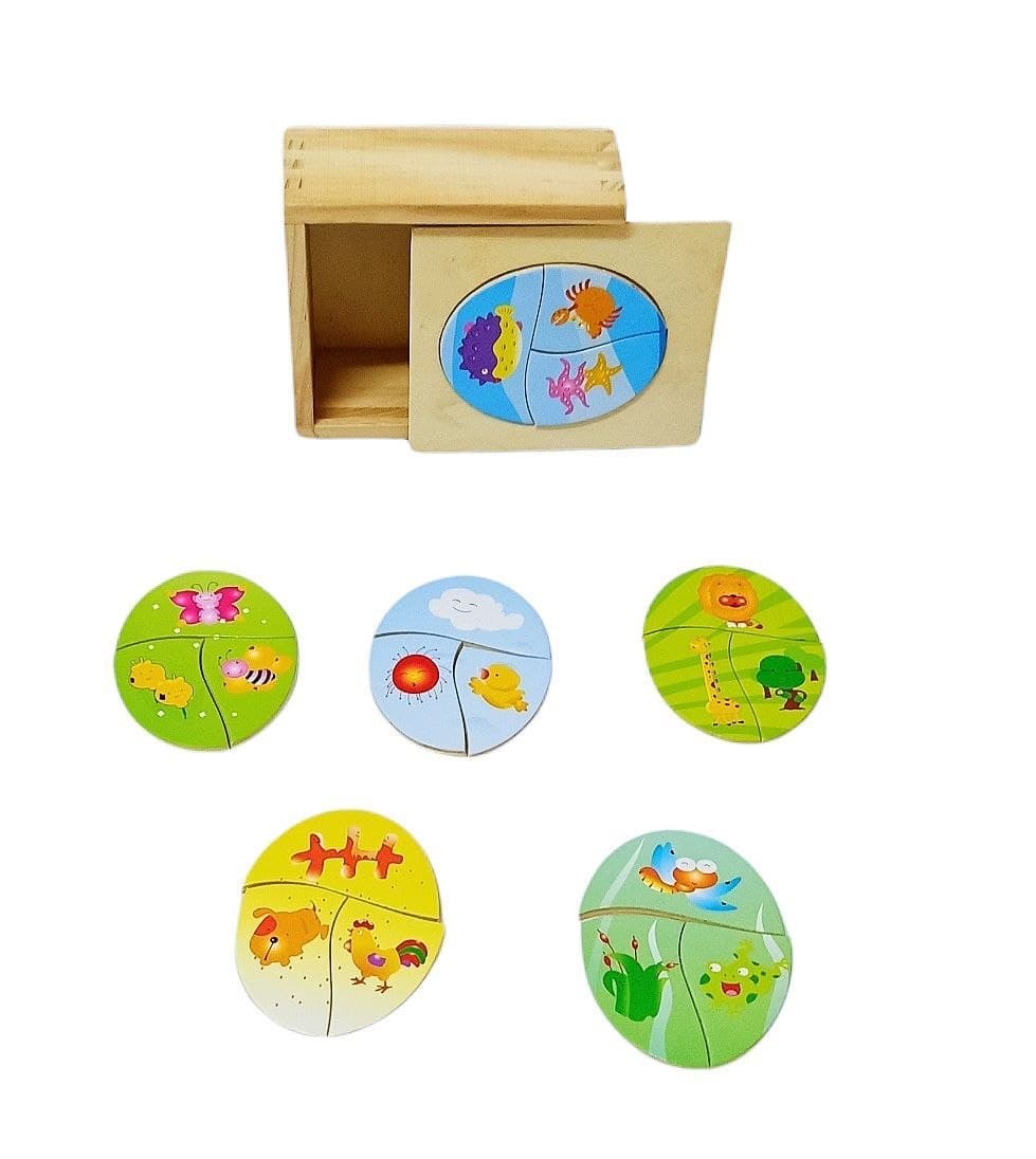 Alsafwa W22-41 Relationships Puzzle for Unisex Children - Multicolor
