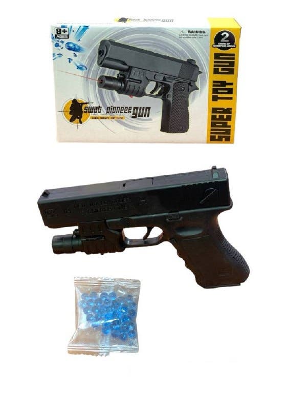 Alsafwa T-293 Laser Gun Toy for Boys - Black