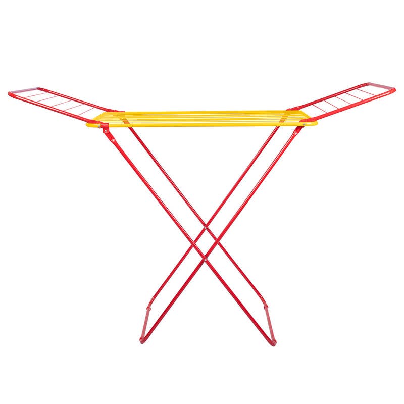 Gohar Metal Jumbo Clothes Dryer - Red Yellow