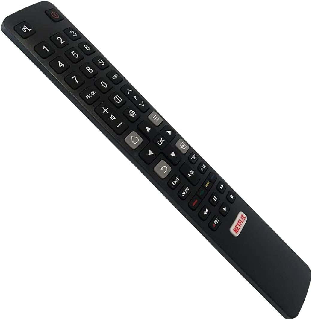 Replacement Remote Control For Tcl Monitor - Black