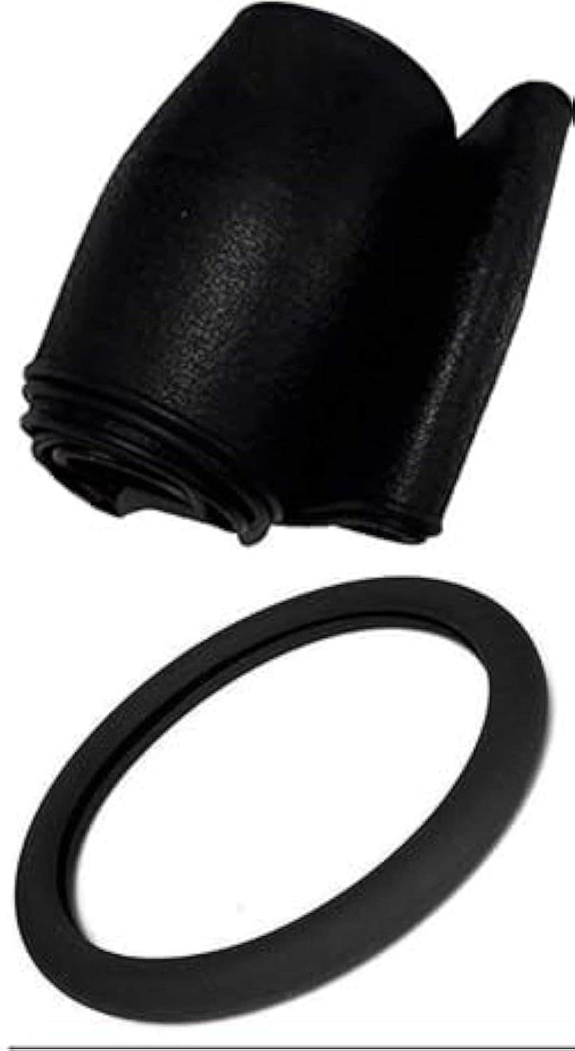 Silicone Breathable Non-Slip Steering Wheel Cover - Black