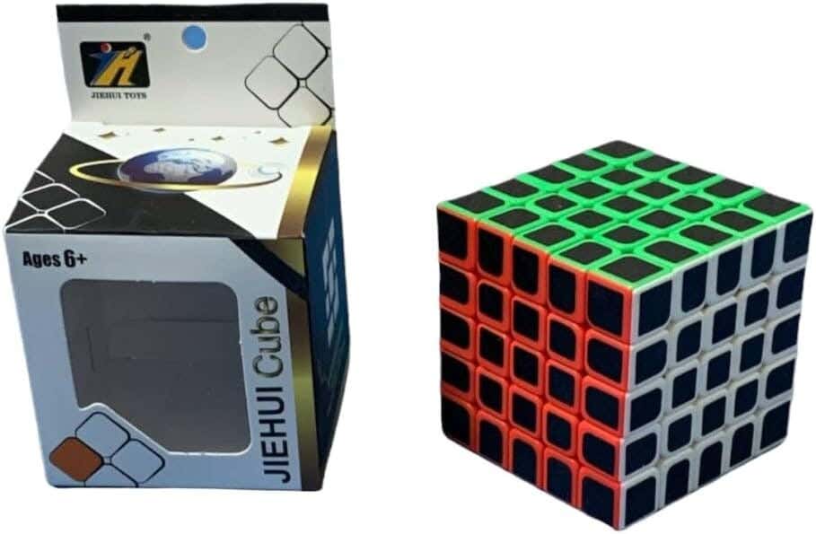 Alsafwa W26-125 5x5 Large Speed Moving Rubik's Cube - Multicolor