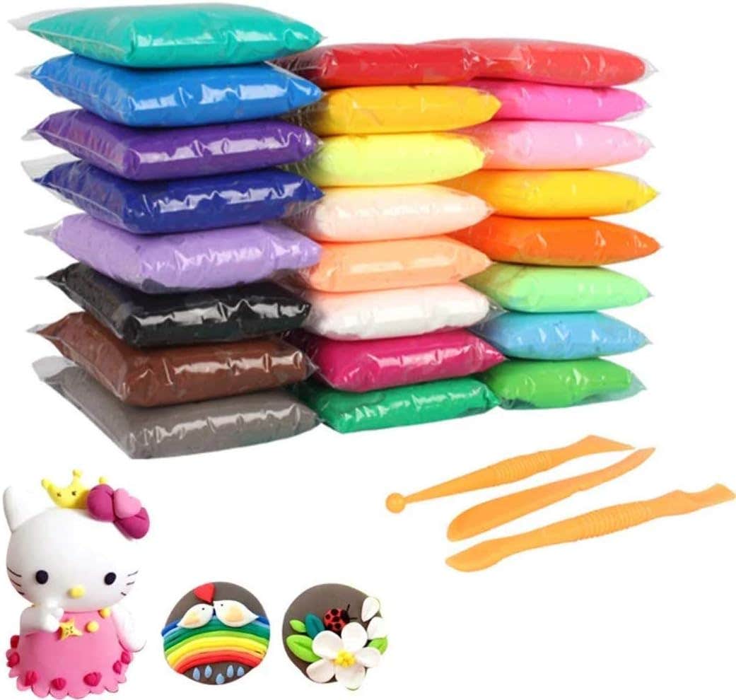 Bouncing Design Clay Set, 36 Pieces - Multicolor