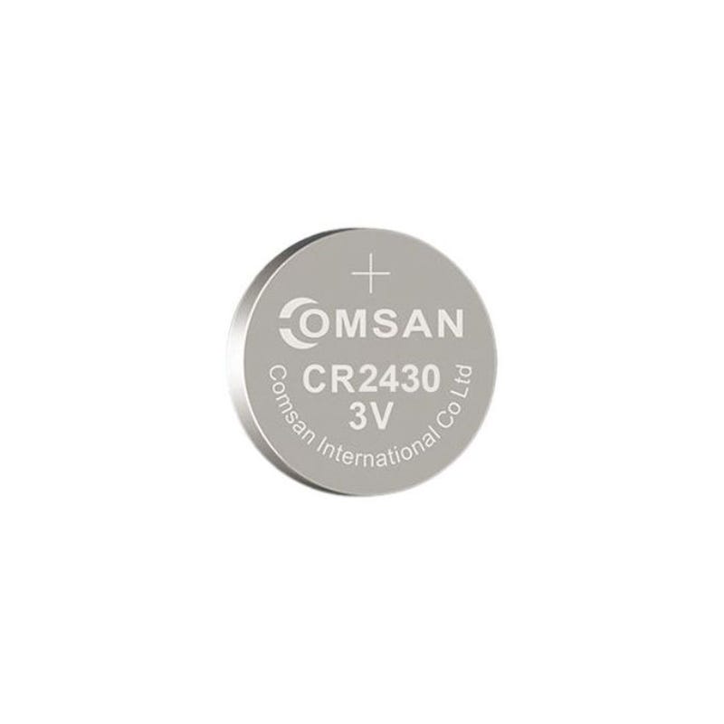 Comsan CR2430 Lithium Battery - Silver