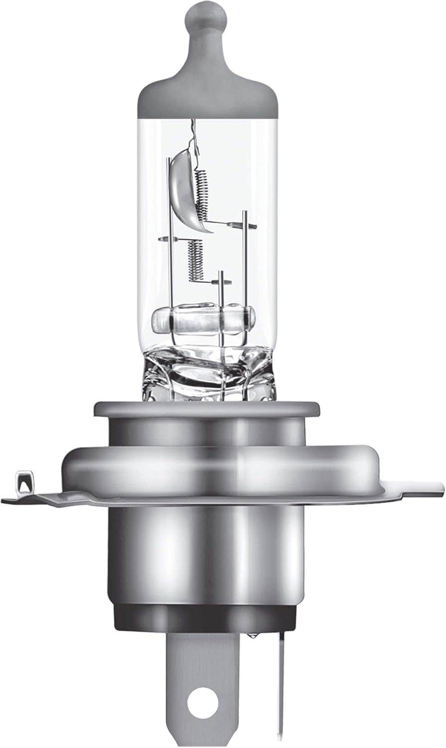 Halogen Headlamp Bulb, 64193, 12V, H4 - Silver