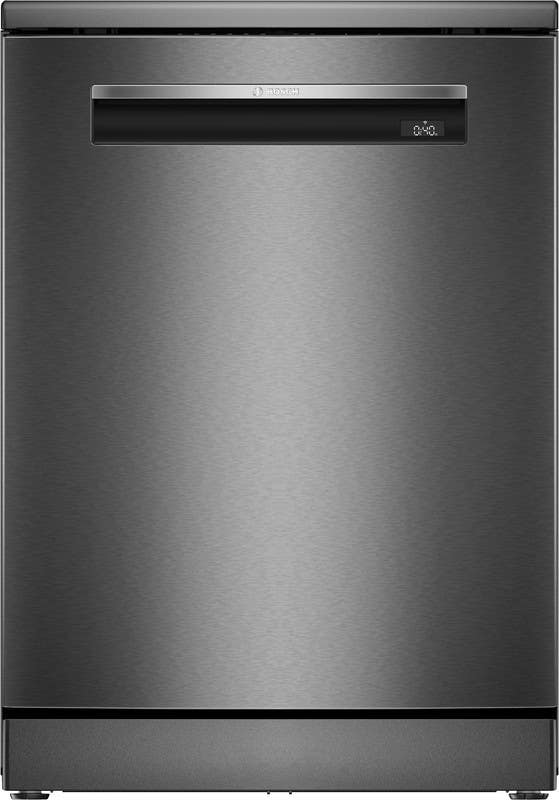 Bosch Dishwasher, 14 Place Settings, 6 Programs, 60cm, Home Connect, SMP6EMC00V - Grey