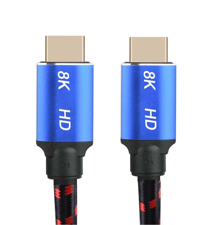 HDMI Cable, 3M, High Speed ​​48 Gb/S - Black Blue