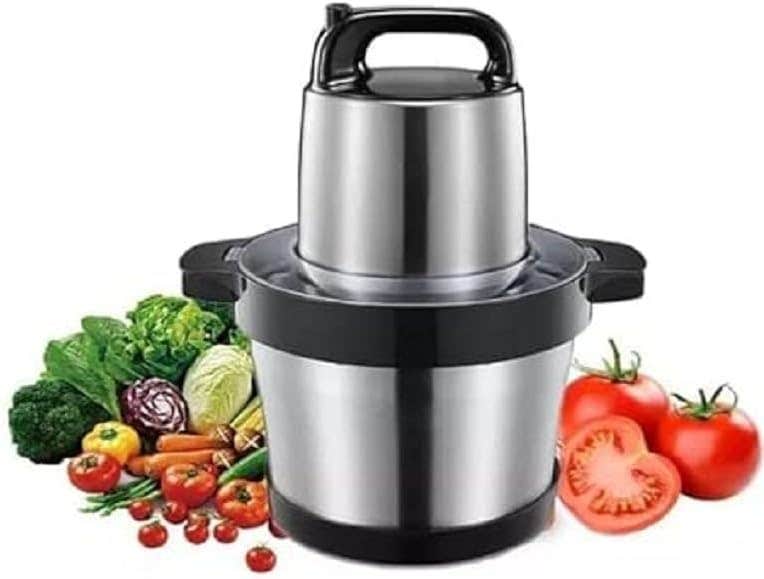 Jamaki jmk8005 Chopper, Stainless Steel, 6.5L, 1500W - Silver