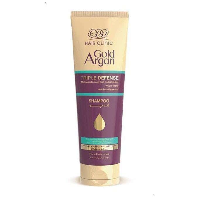Eva Eva Shampoo Hair Clinic Gold Argan - 230 Ml