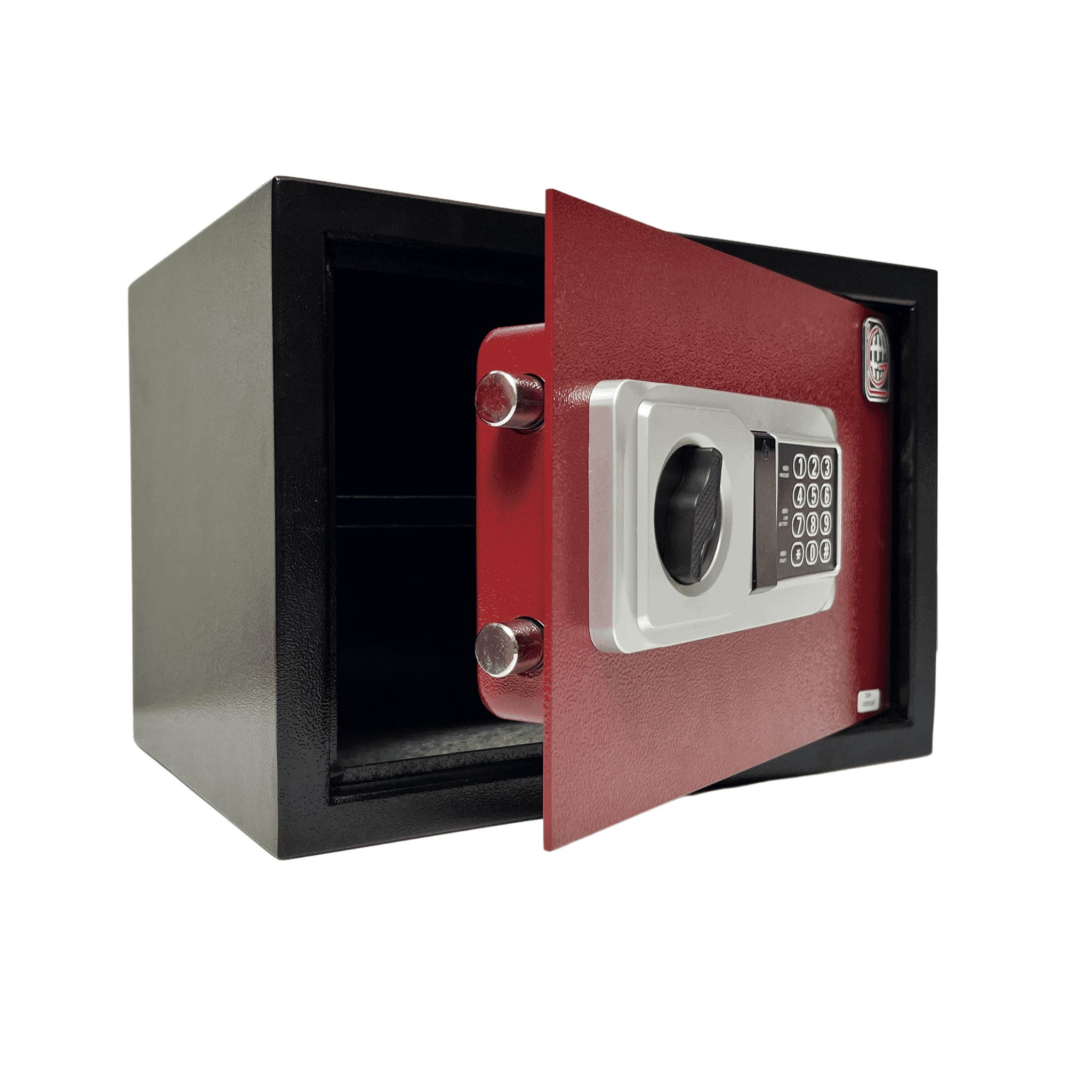 Lotfy Group LG Metal Digital Safe, 25 × 35 × 25 cm - Red
