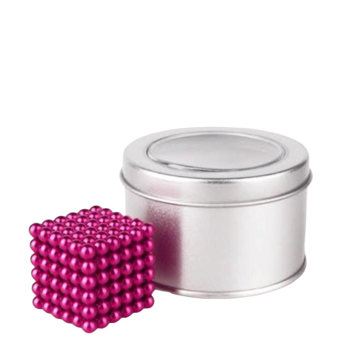 Alsafwa W23-21-4 Magnetic Balls Toy for Unisex Children, 216 Pieces - Purple