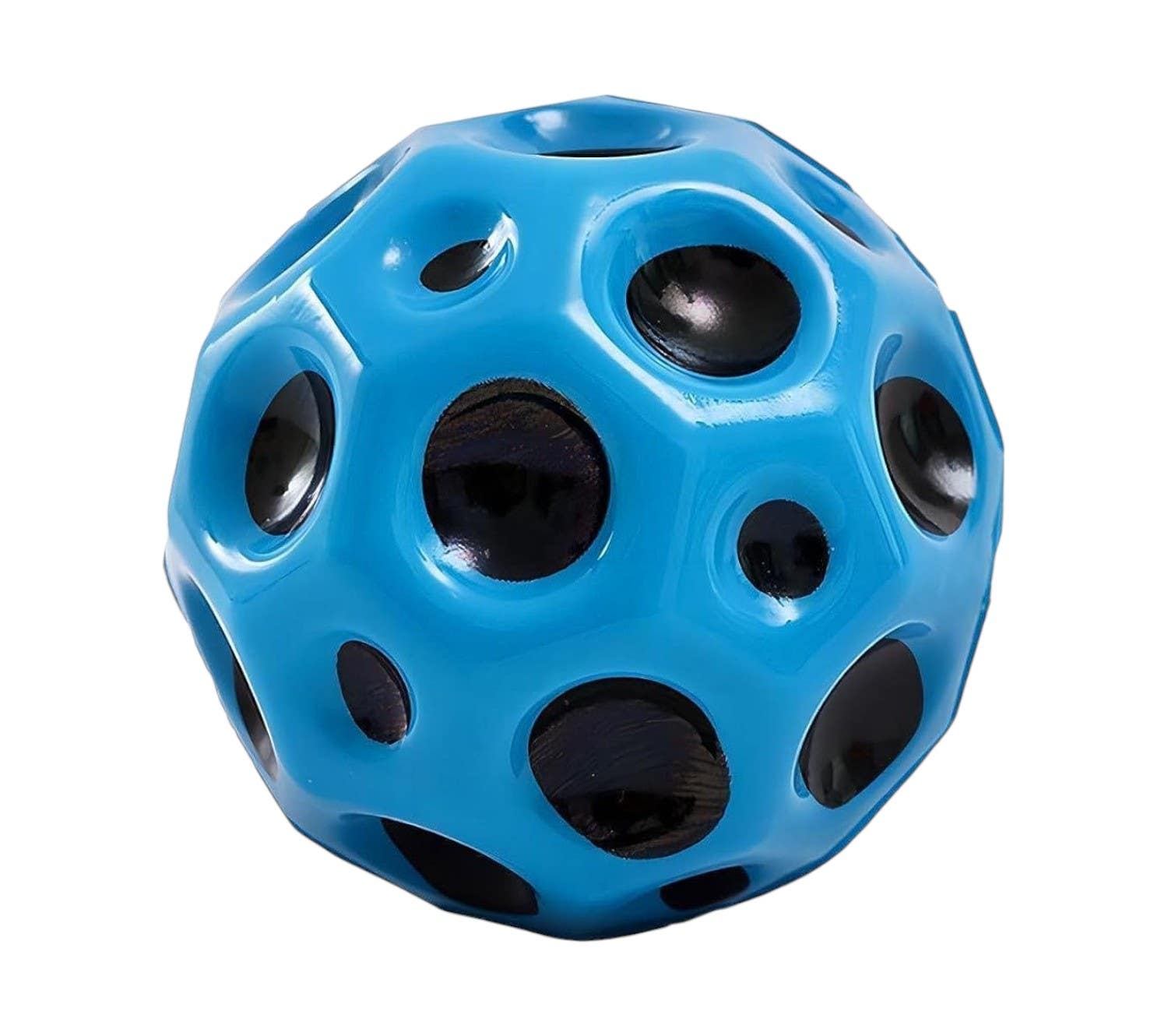 Rankey Easy to Grip Design Foam Astro Jump Ball, 7cm - Blue