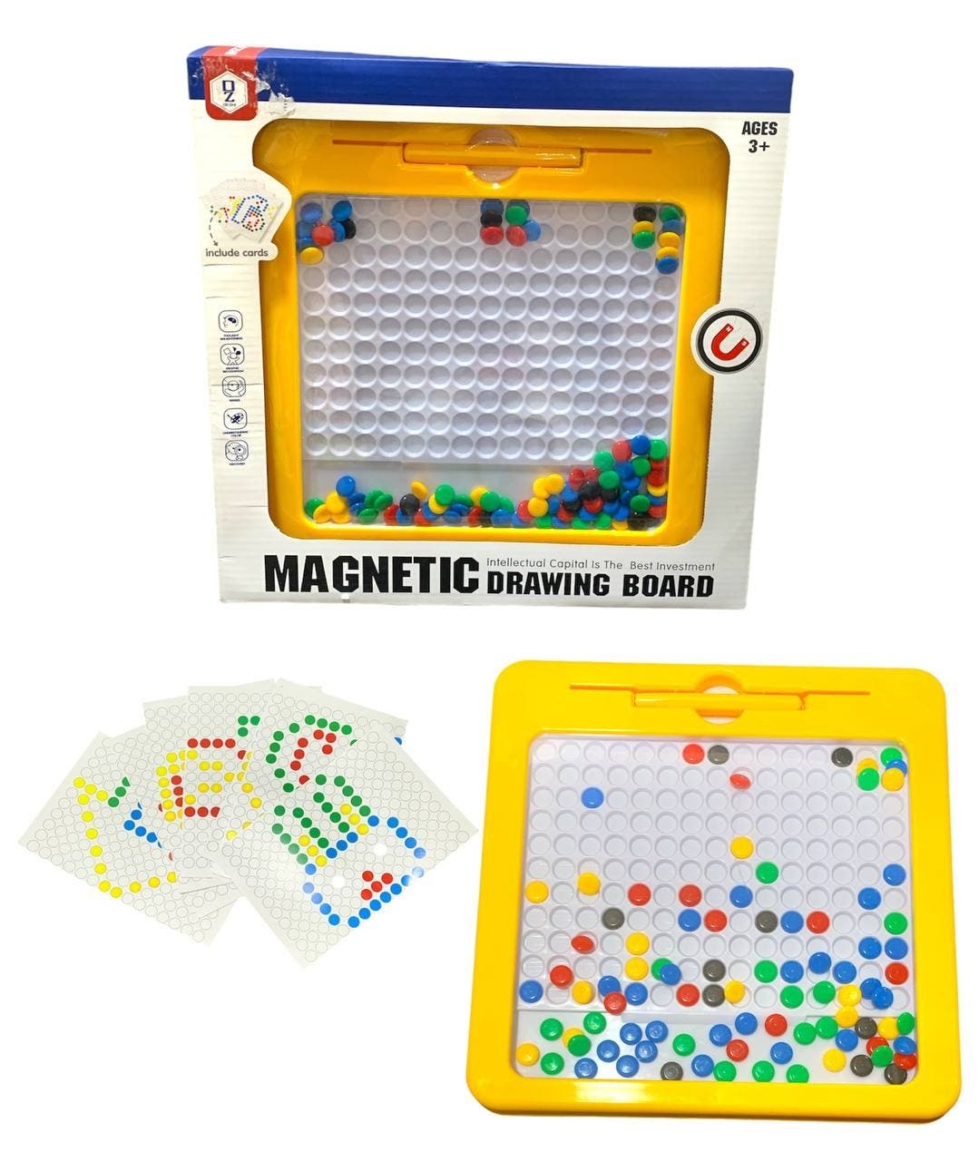 Alsafwa W23-37 Magnetic Board Toy for Unisex Children - Multicolor