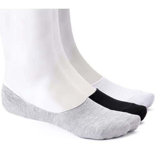 Men's 3-Piece Sock Set, One Size, Cotton - Multicolor