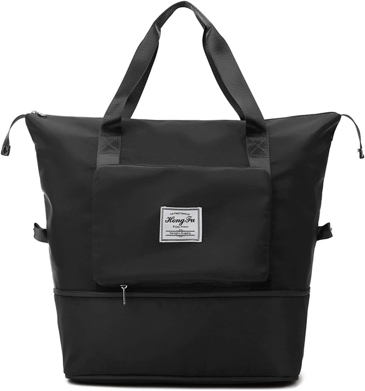 Ifa Foldable Travel Duffel Bag, One Size - Black