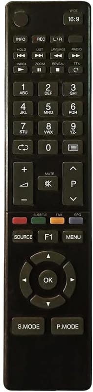Remote Control, Compatible With CT-32F2 - Black