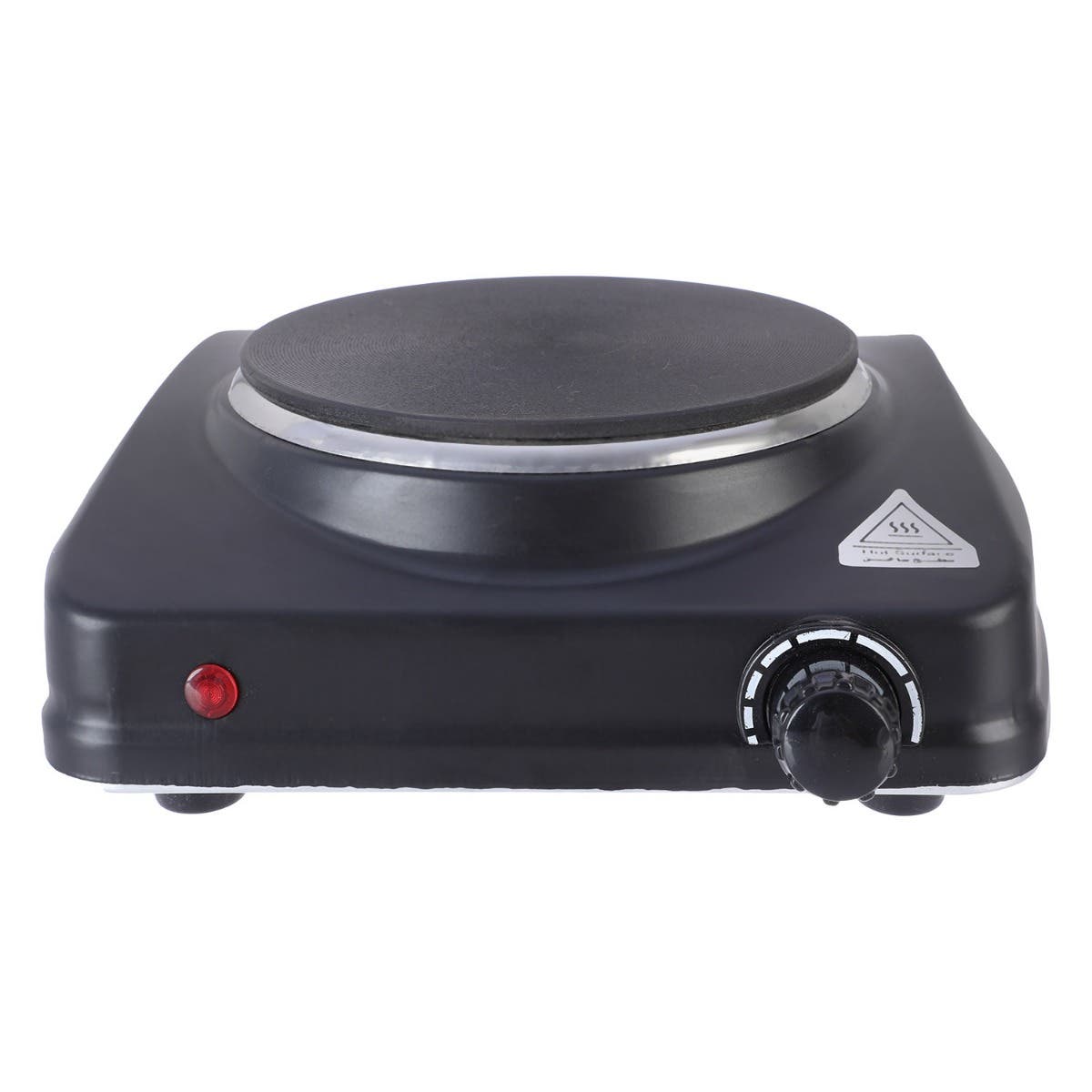 General GP-H-1500 Electric Surface Cooker, 1 Burners, 1500 Watt - Black