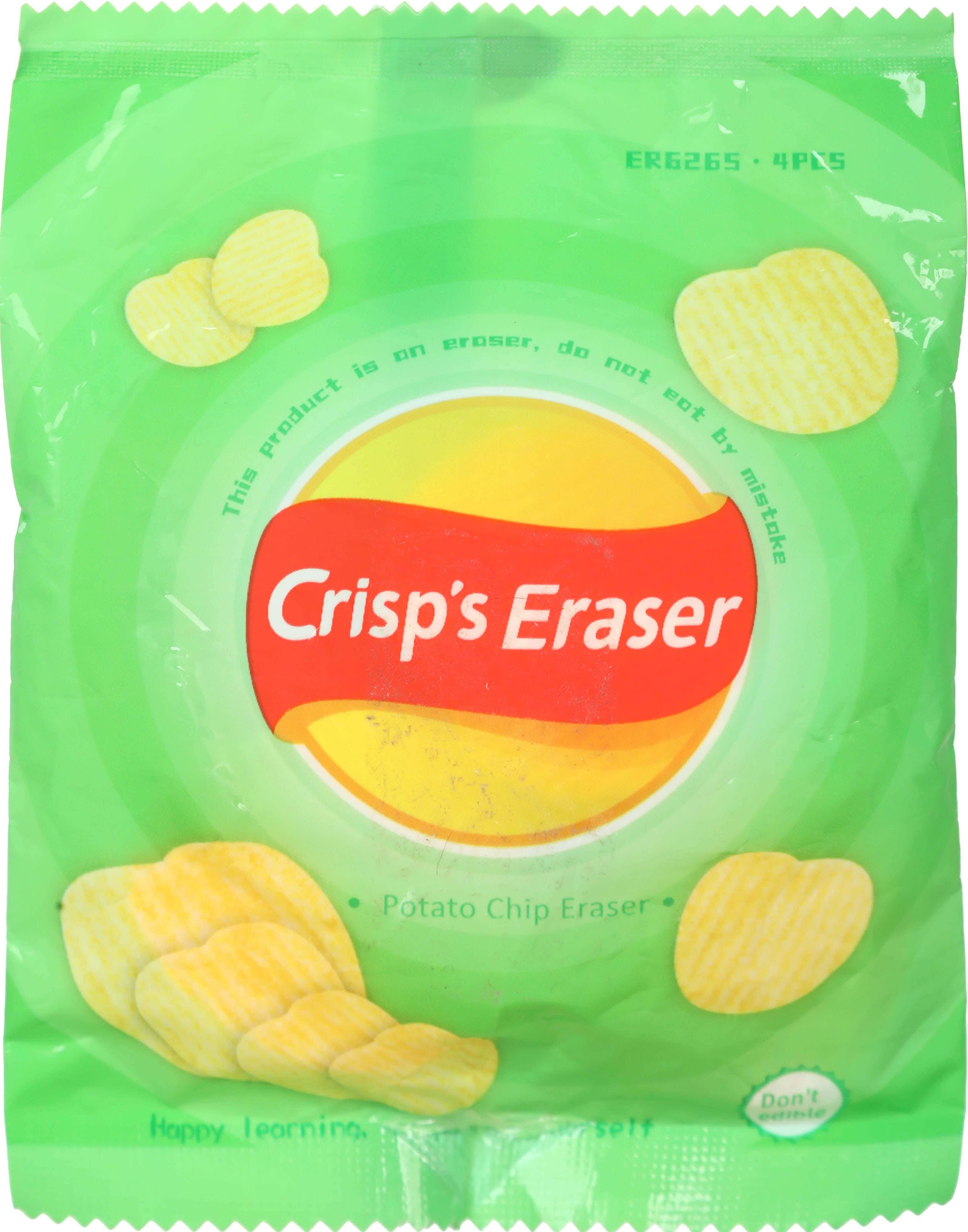 Crispy Shaped Sticks Pack, 4 Pieces - Green