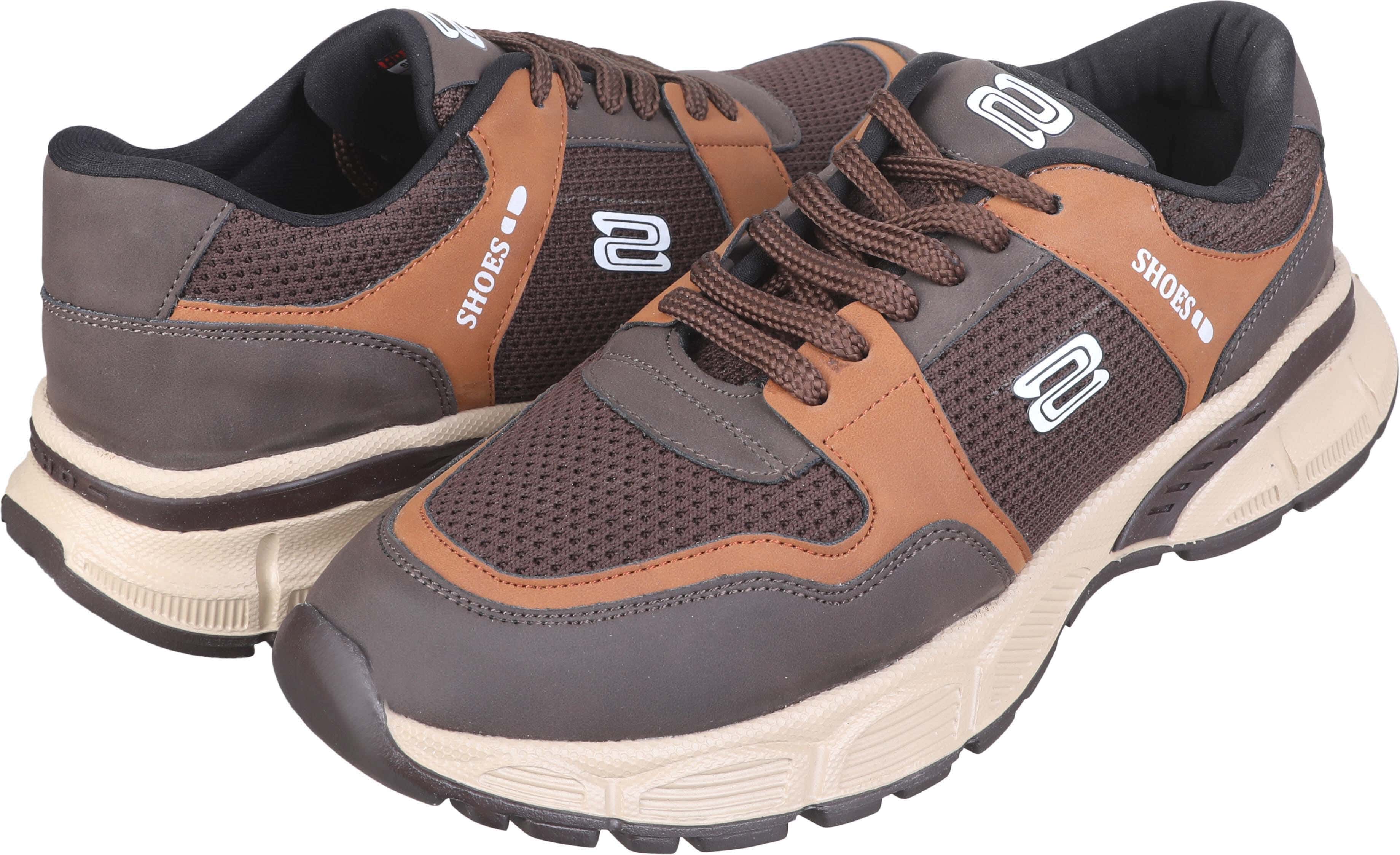 Fabric sneakers for Men, 43 EU - Brown Beige