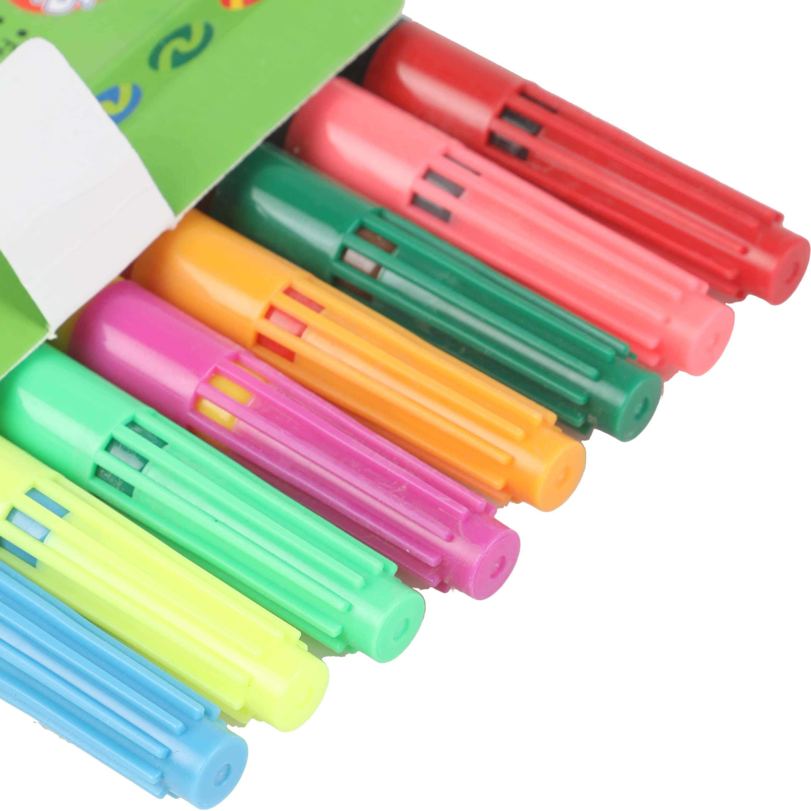 Felt Pen Color set, 9 pencils - multicolor