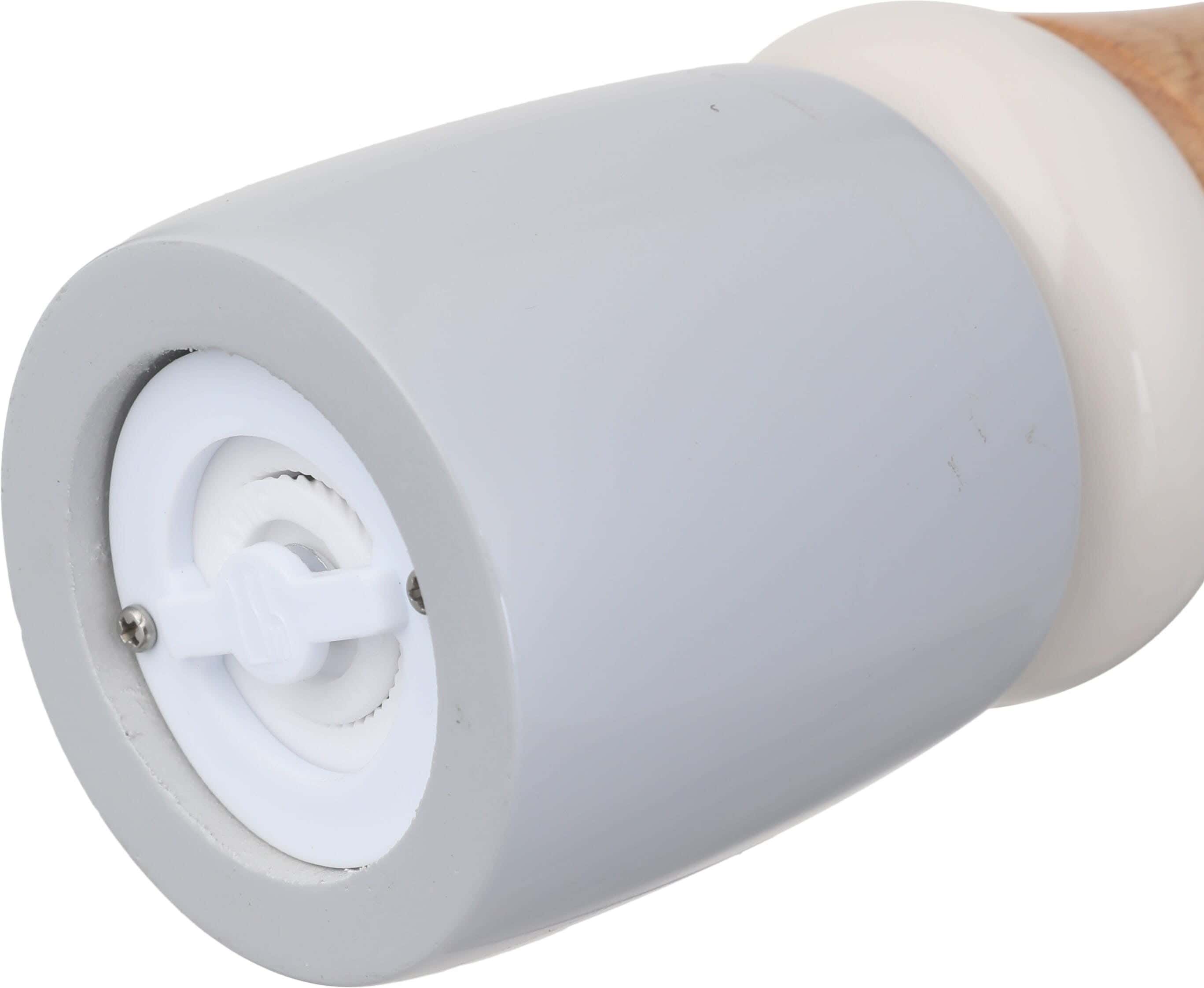 Tessie & Jessie Wooden Spice Grinder, 21 cm - Wooden Grey
