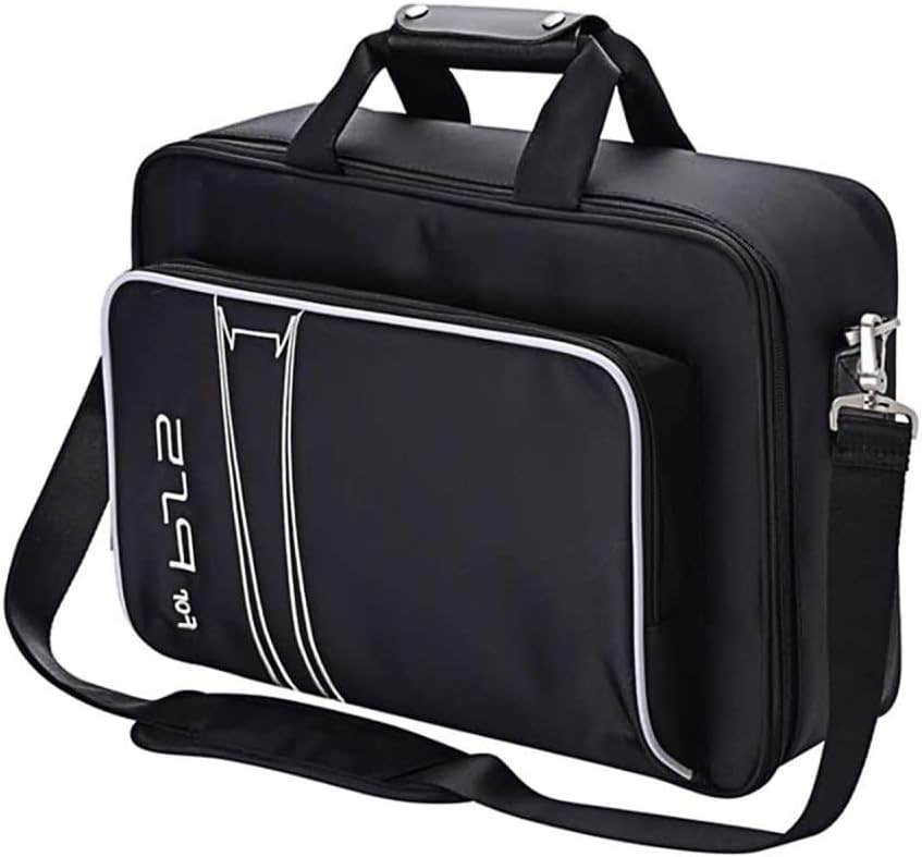 Maycreate Waterproof Travel Shoulder Bag for PlayStation 5 - Black