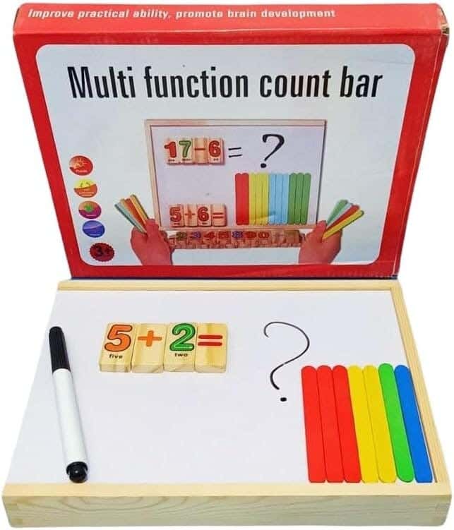 Alsafwa W21-8 Multifunctional Counting Board - Multicolor