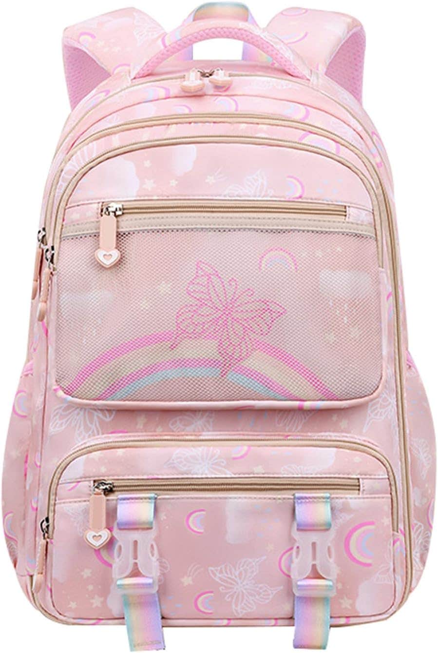 Jiayou Durable Kids Backpack, 25 Liters - Pink