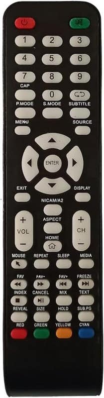 Remote Control, Compatible With at565ty5 - Black