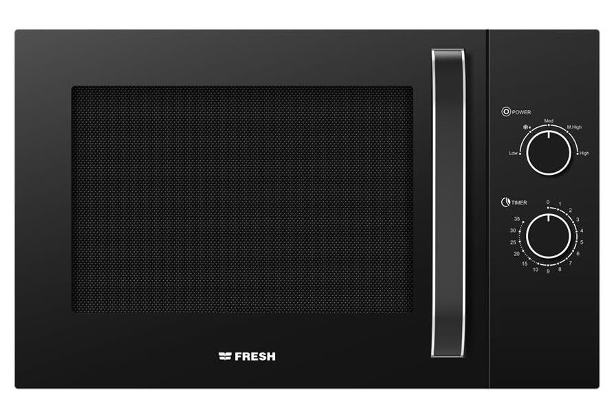 Fresh Fmw-28Mc-Bw Microwave, 28 Liter, 900 Watt - Black