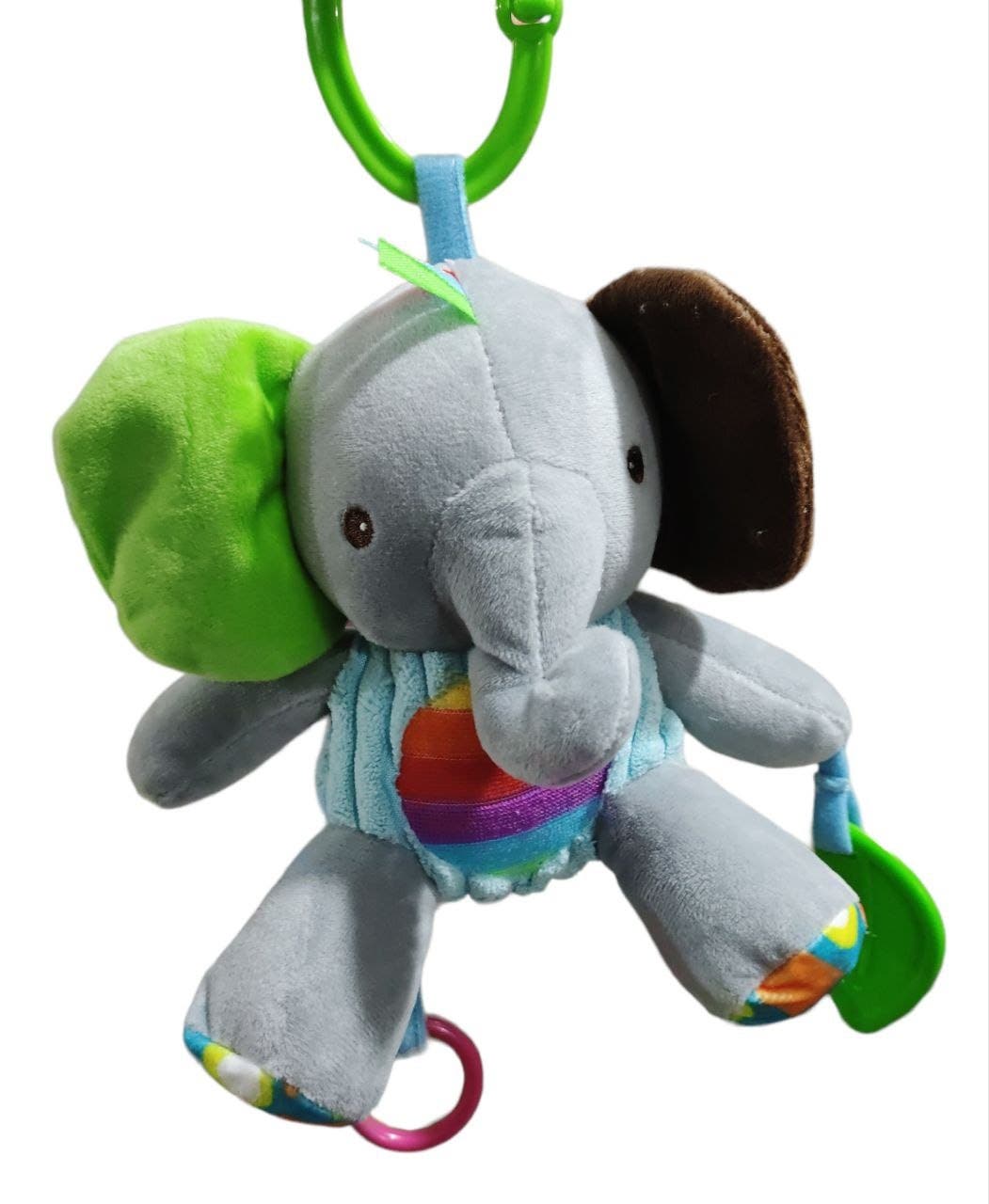 Alsafwa W25-129-2 Soft Elephant Toy for Unisex Children - Multicolor