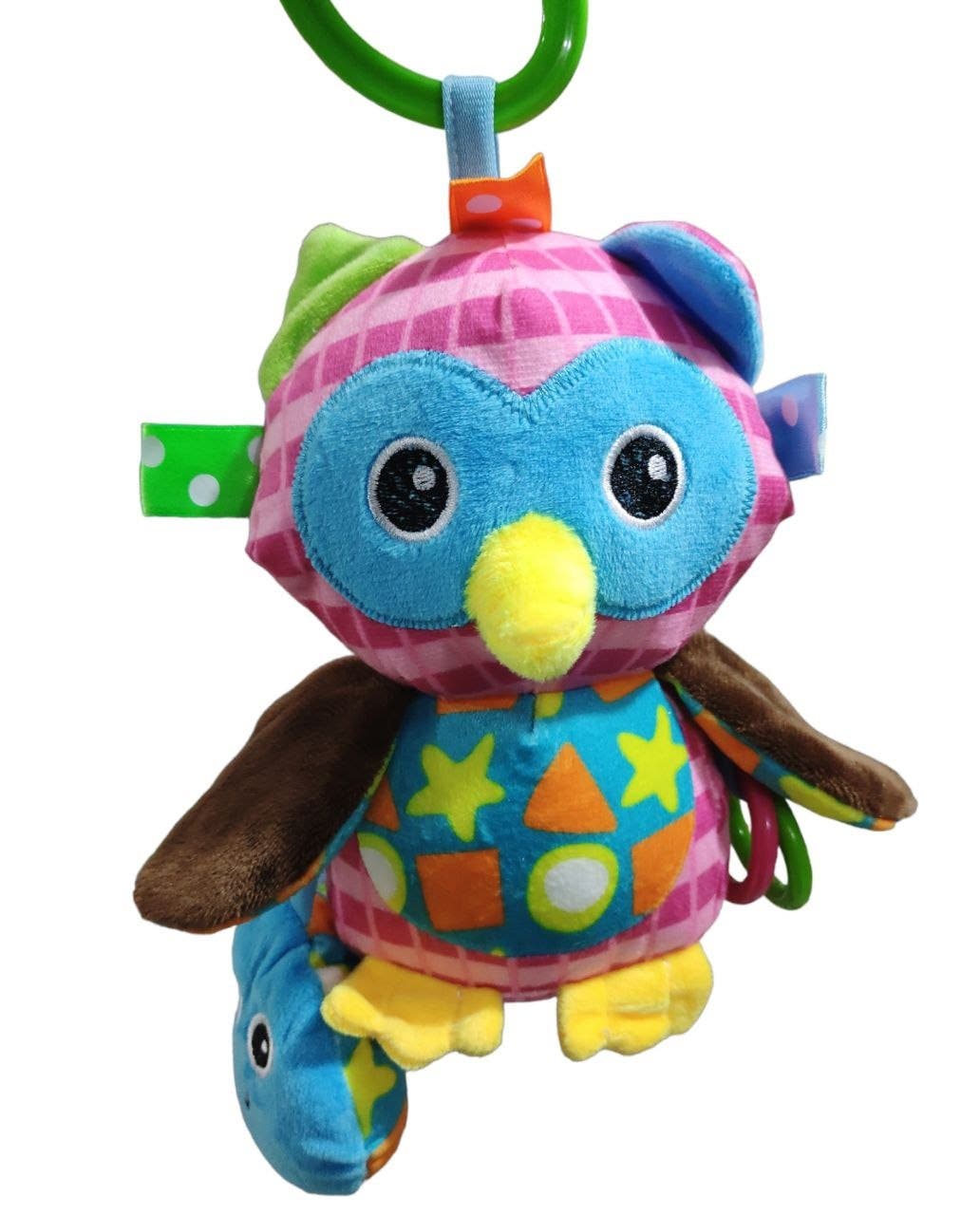 Alsafwa W25-129-4 Soft Owl Toy for Unisex Children - Multicolor