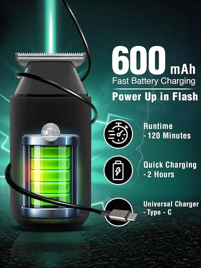VGR-932 Hair Trimmer For Men, 5 Watt - Black