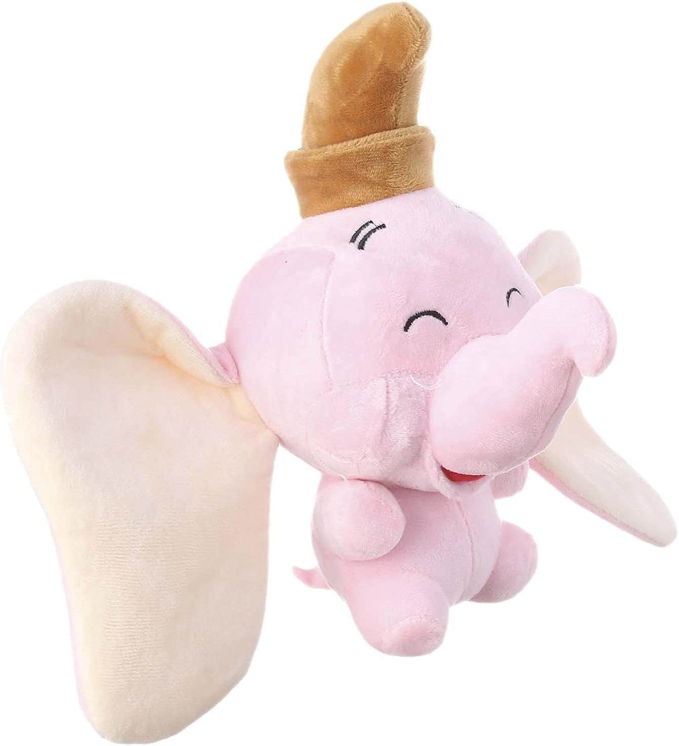 Fabric Elephant Shaped Doll - Pink