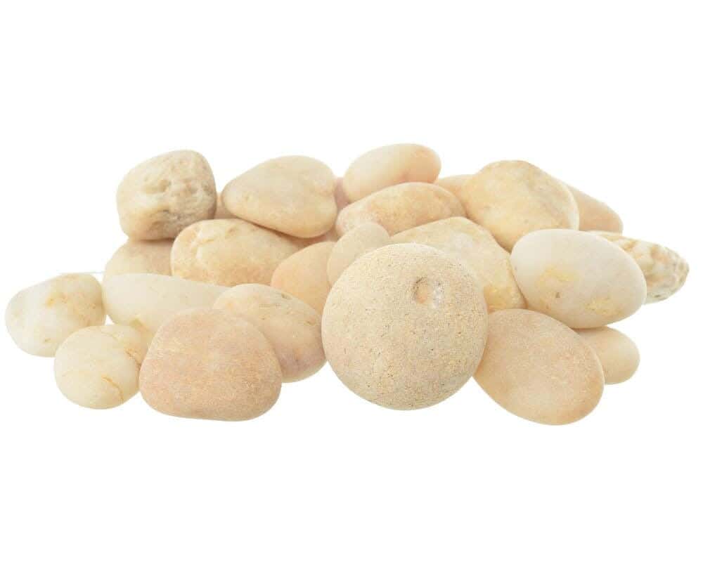 Decorative garden stone, 700 g - multi-colored