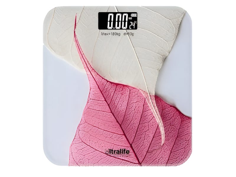 Ultra Life Digital Scale, 180kg- Multicolor