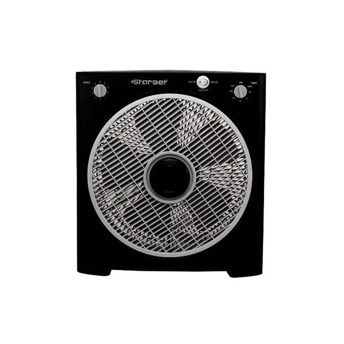 Starget st-1212 Box Fan, 85 Watt, 5 Blades - Black