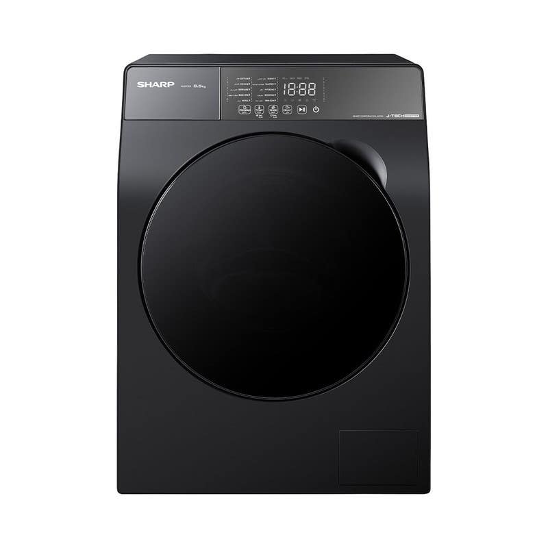 Sharp ES-FS852KLE-G K-PRO Fully Automatic Washing Machine, 8.5 kg