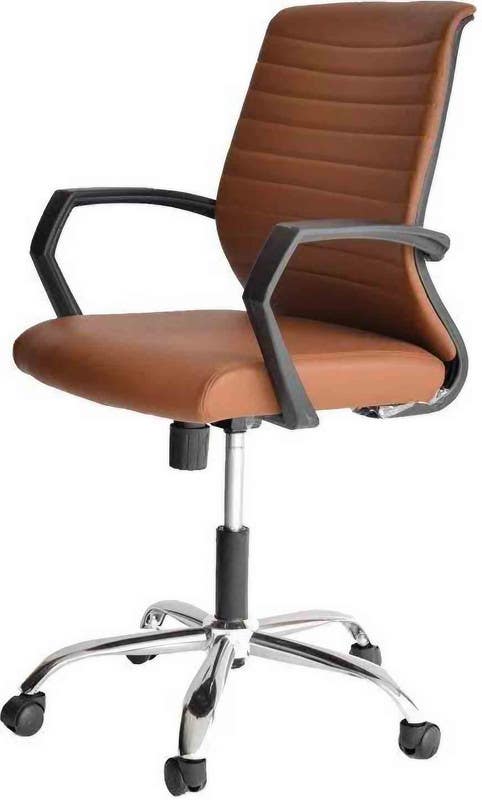 Modern Office Leather Chair, 80x45x50 cm - Brown