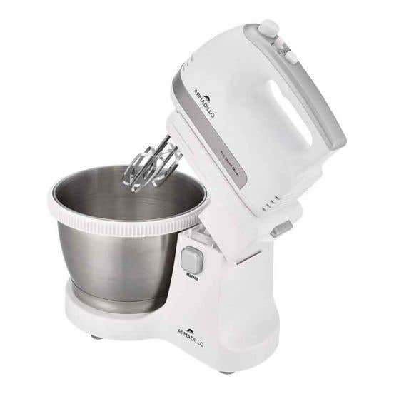 Armadillo ARM-SDA-HMIXB-WH-009 Electric Kneading Machine, 500 Watt, 3.5 Liter- White